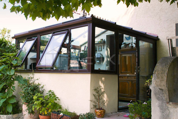 Photo n°6 of the BRIGHTON V3 Conservatory Full Solid Base