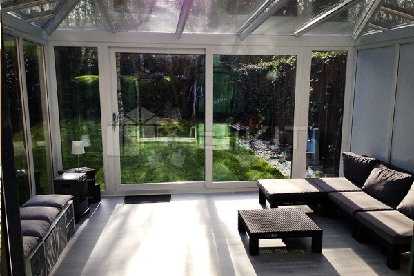 Photo n°3 of the NORWICH V1 Conservatory On Low Wall