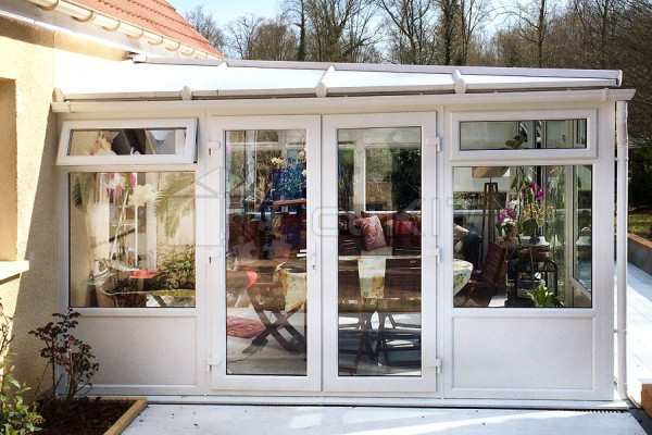 Photo n°5 of the Veranda NORWICH V1 on Low Wall