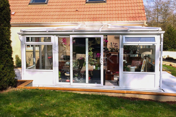 Photo n°6 of the Veranda NORWICH V1 on Low Wall