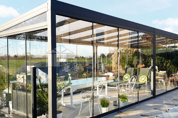 Photo #5 of the CLIMALUX Freestanding Aluminum Pergola