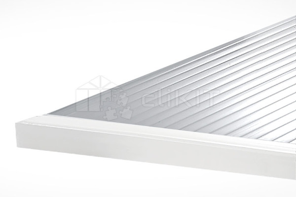 Photo #2 of the U16/32P PVC Closure Profile for Panels