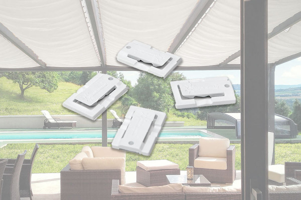 Photo #1 of End Stop Clips for Shade Sail