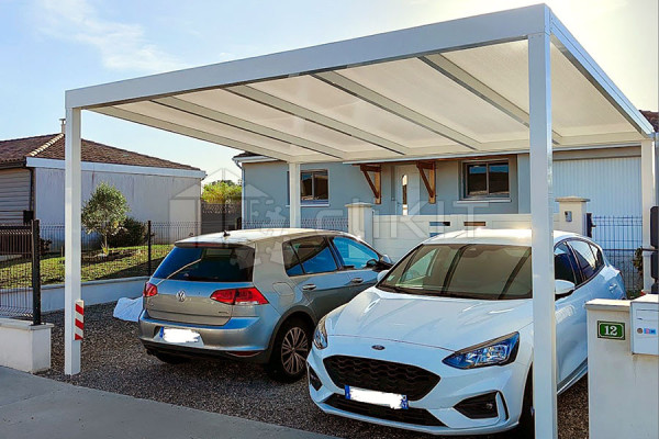Photo no. 3 of the CLIMALUX Self-Supporting Aluminum Carport