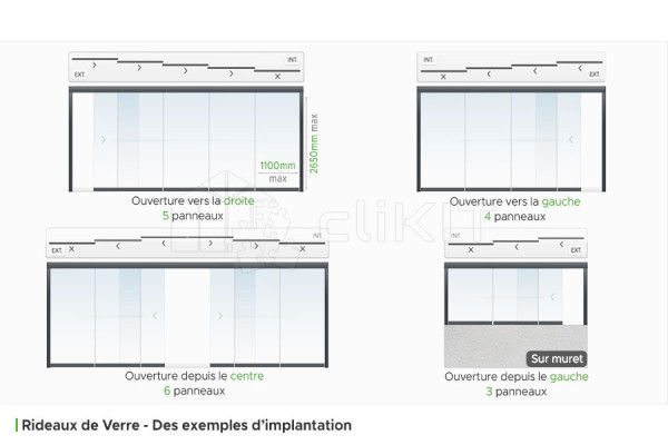 Layout of the Glass Balcony Enclosure and Protection
