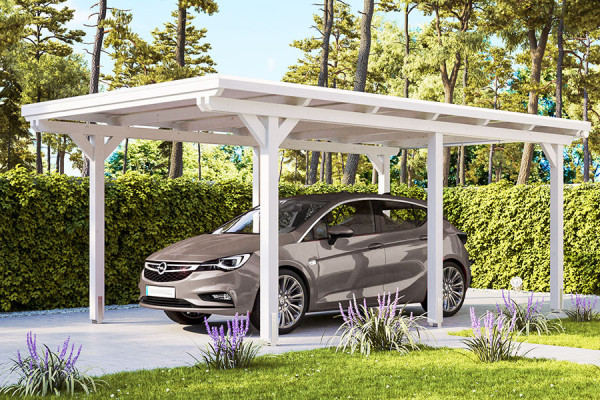 Photo n°4 of the EMSLAND Self-Supporting Wood Carport