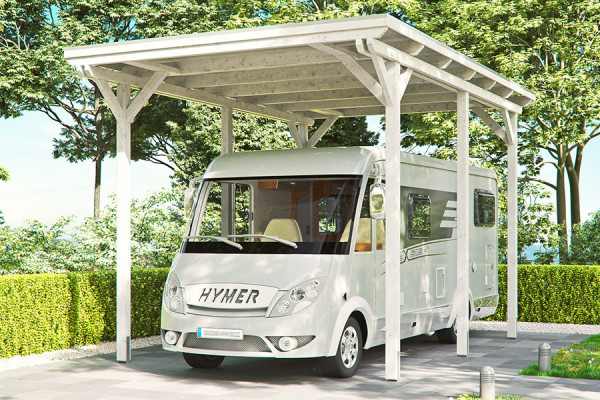 Photo no. 4 of the EMSLAND CARAVAN Freestanding Wood Carport
