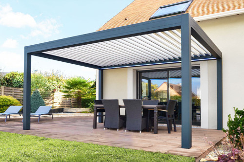 Photo #1 of the EOLUX Freestanding Bioclimatic Pergola
