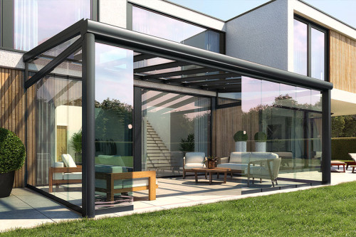 Photo n°1 of the PANORAMA Aluminium Winter Garden