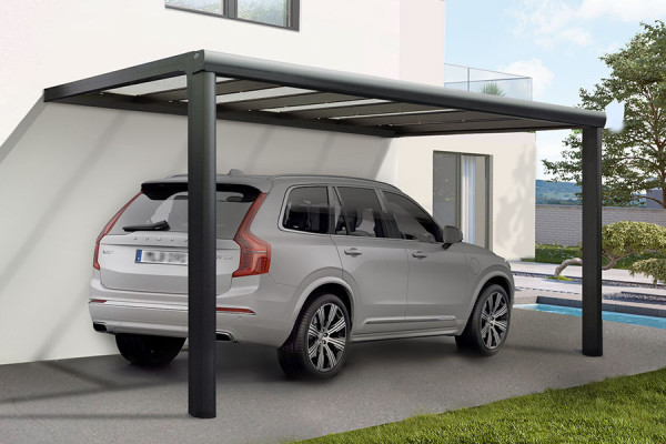 Photo n°1 of the PANORAMA Aluminium Carport