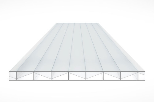 Schéma de la Plaque Polycarbonate 16mm 3P Clair