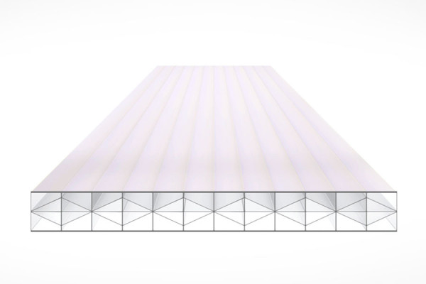 Diagram of the 16mm PRIMALITE Clear Anti-heat Polycarbonate Sheet