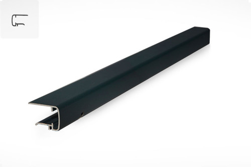Photo n°1 of the U16/32 Aluminium Closure Profile for Sheets