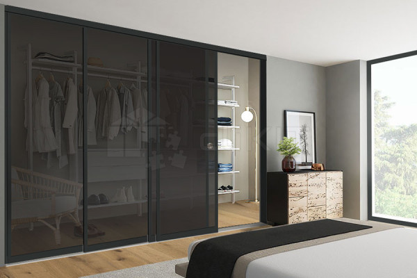 Photo #2 of the Sliding Glass Door for Dressing Room