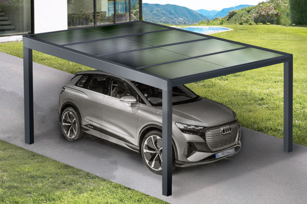 Photo n°1 du Carport Solaire CLIMALUX Autoporté