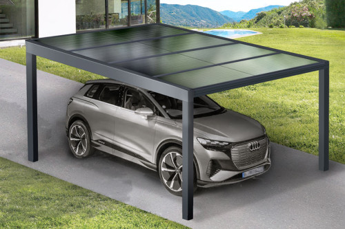 Photo n°1 of the CLIMALUX Freestanding Solar Carport