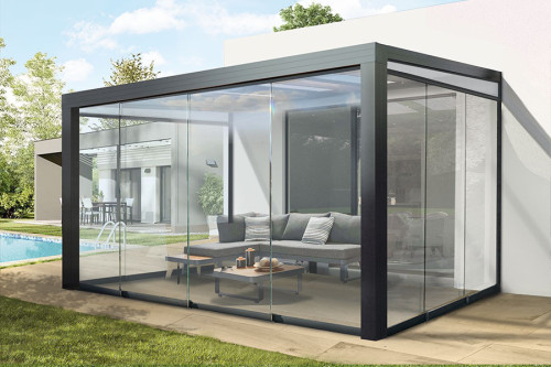 Photo n°1 of the HORIZON Aluminium Winter Garden