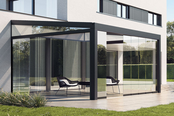 Photo n°2 of the HORIZON Aluminium Winter Garden