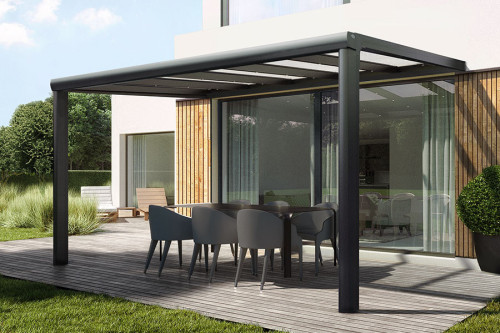 Photo n°1 of the PANORAMA Aluminium Pergola