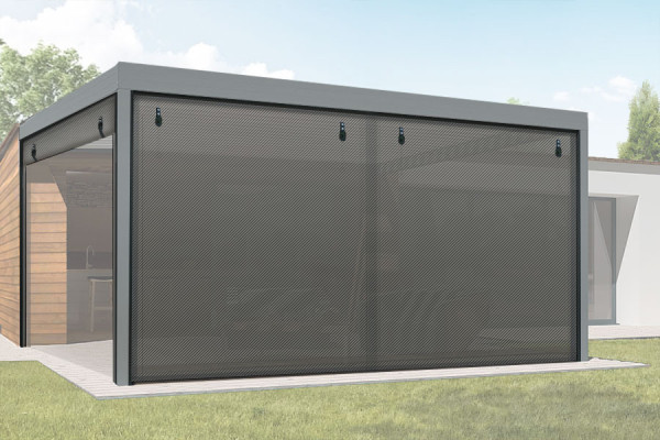 Photo n°1 of the VIZEO Screen Blind for Pergola