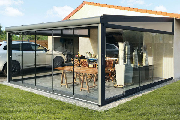 Photo n°2 of the PANORAMA Aluminum Winter Garden