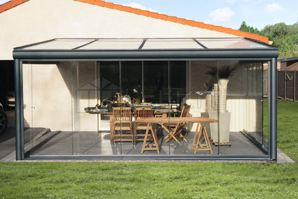 Photo n°3 of the PANORAMA Aluminum Winter Garden