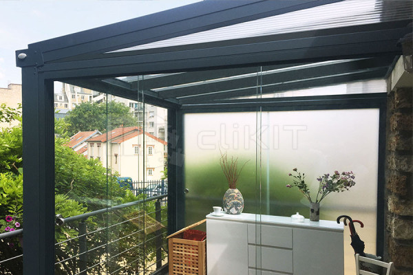 Photo n°5 of the Lateral Trapeze for Pergola