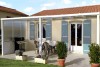 Photo n°5 de la Paroi Latérale Mixte pour Pergola