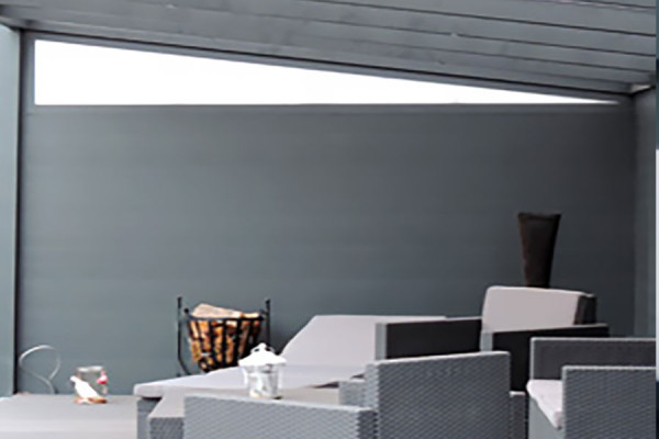 Photo #2 of the Solid Side Panel for Pergola