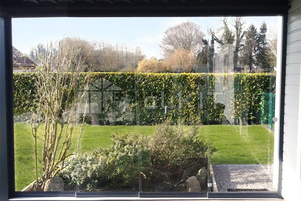 Photo #4 of the Glass Enclosure for Bioclimatic Pergola