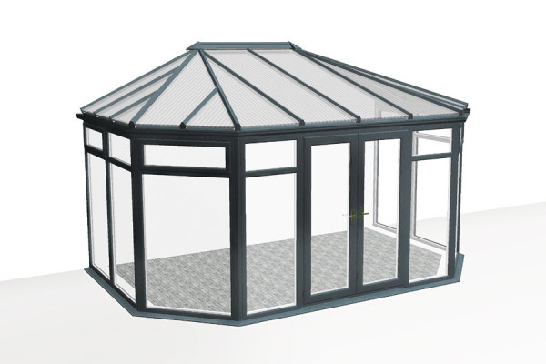 Photo n°1 of the GREENWICH V2 Veranda Full Glazing