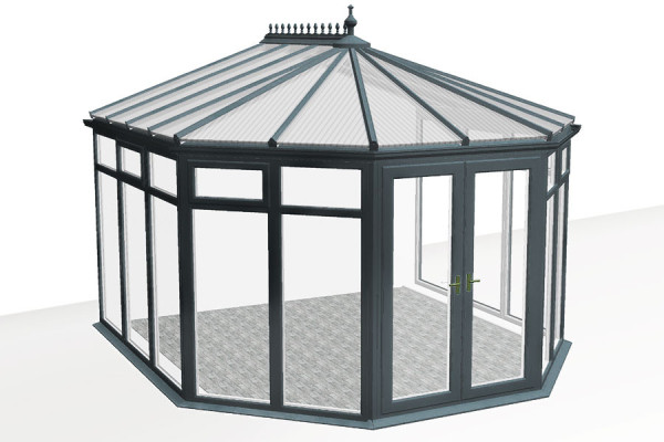 Photo n°1 of the OXFORD V2 Conservatory – Full Glazing