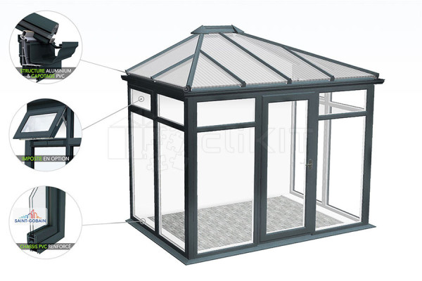 Diagram of the NORWICH V2 Entry Airlock Full Glazing