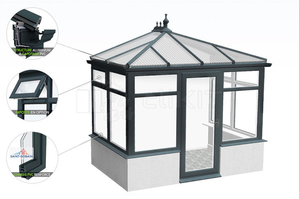 Diagram of the BRIGHTON V1 Entry Airlock On Low Wall
