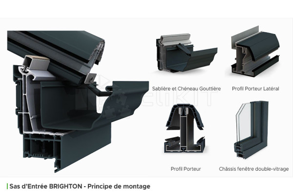 Assembly Instructions for the BRIGHTON V2 Entrance Airlock Full Glazing
