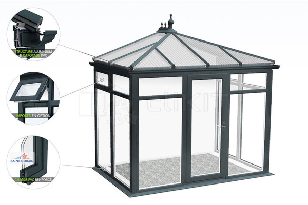 Diagram of the BRIGHTON V2 Entry Airlock Full Glazing